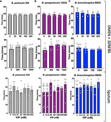 Bordetella spp. utilize the type 3 secretion system to manipulate the VIP/VPAC2 signaling and promote colonization and persistence of the three classical Bordetella in the lower respiratory tract